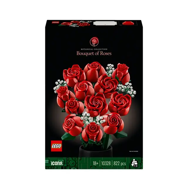 Origineel LEGO ICONS 10328 - Rozenboeket
