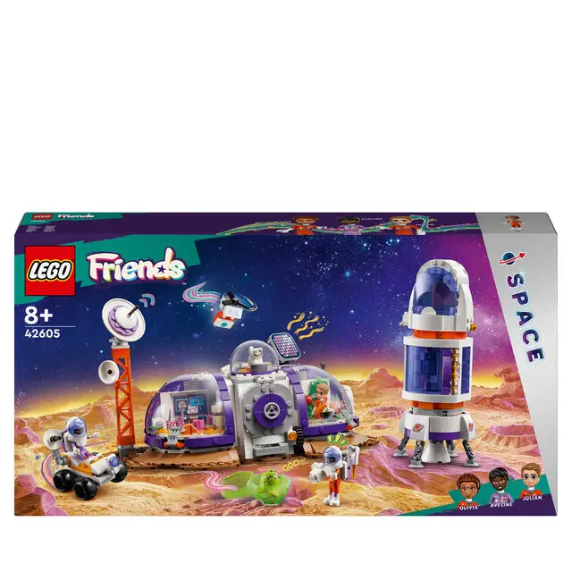 Hoge Kwaliteit LEGO Friends 42605 - Ruimtebasis op Mars en raket