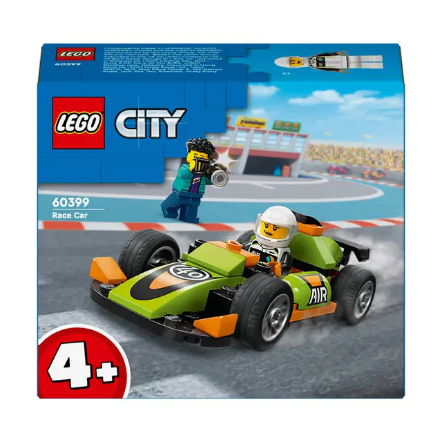LEGO City 60399 - 60399 City Groene racewagen Speelgoed Auto Set Bulkbestelling