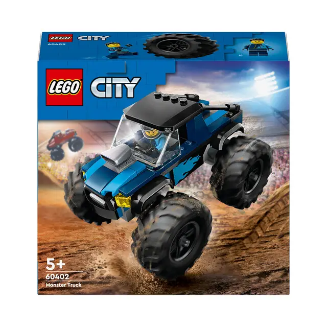 Weekendaanbieding LEGO City 60402 - Blauwe monstertruck