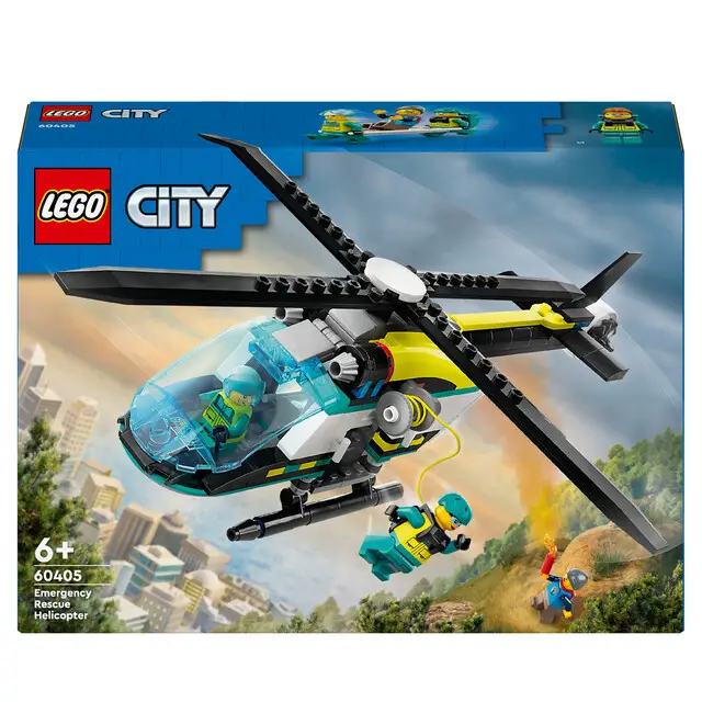 LEGO City 60405 - Reddingshelikopter Weekendaanbieding