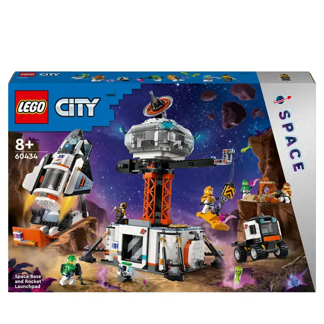 LEGO City 60434 - Ruimtebasis en raketlanceringsplatform Betrouwbaar
