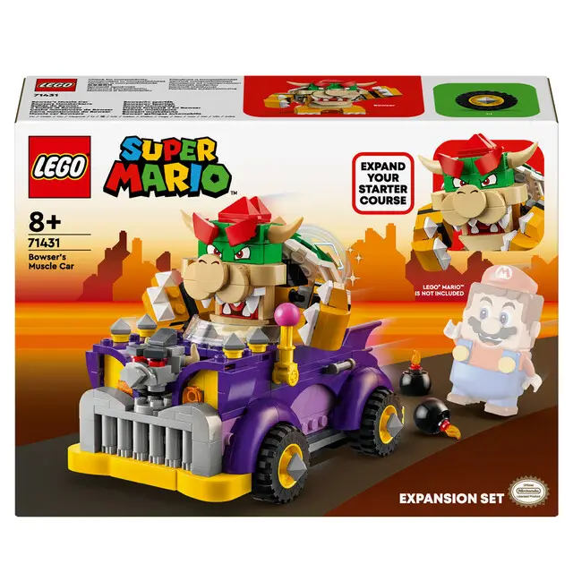 Goedkoop LEGO Super Mario 71431 - Uitbreidingsset: Bowsers bolide