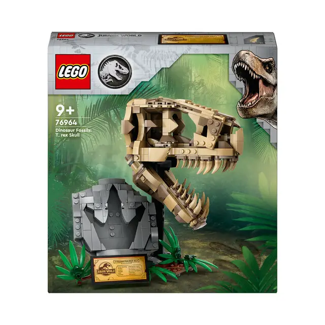 LEGO ICONS 76964 - Dinosaurusfossielen: T. rex schedel Merkproduct