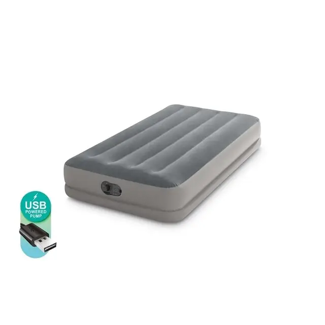 Intex Prestige Mid-Rise Luchtbed - Eenpersoons - 191 x 99 x 30 cm Hete Deal