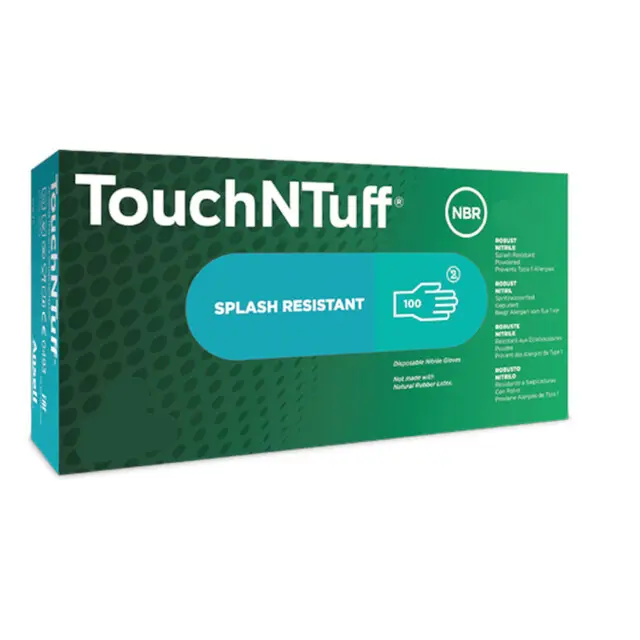 Ansell Touch 'n Tuff Handschoenen 92-500 Nitril (100 stuks) 07 S Budget