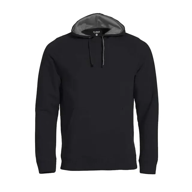 Clique Classic Hoodie Zwart Maat M Garantie Inbegrepen