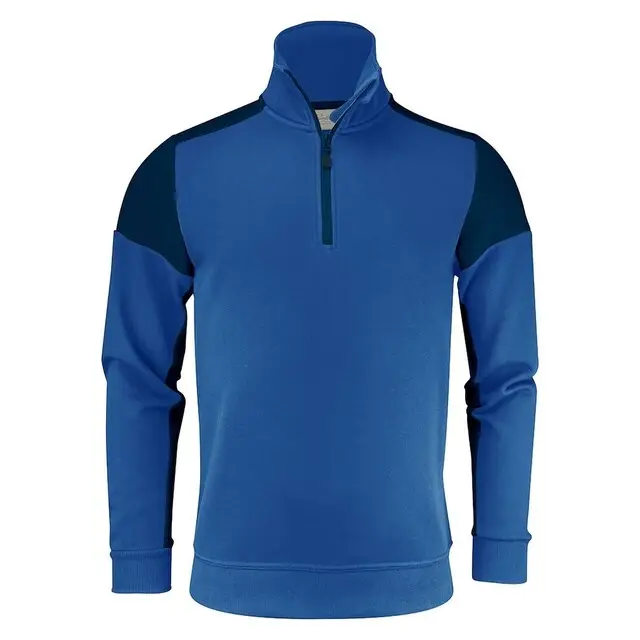 Nieuw Model Printer Prime Halfzip Sweater unisex kobalt/marine - maat S