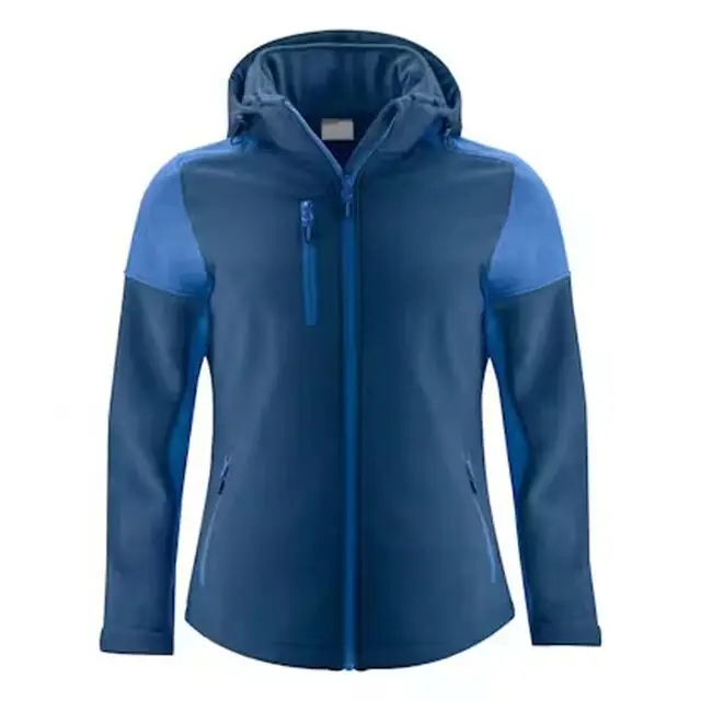 Printer Prime Softshell Jas dames marine/kobalt - maat L Laatste Kans