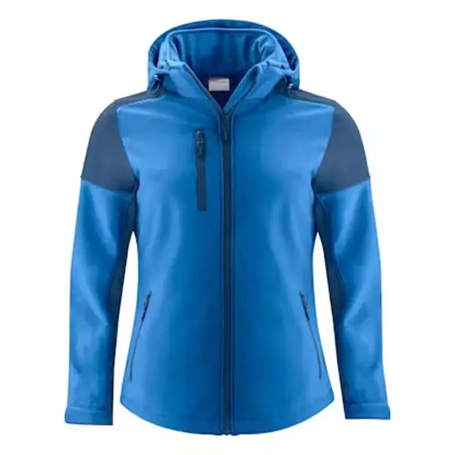 Exclusieve Aanbieding Printer Prime Softshell Jas dames kobalt/marine - maat XL