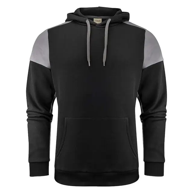 Printer Prime Hoodie unisex zwart/staalgrijs - maat XXL Handgemaakt