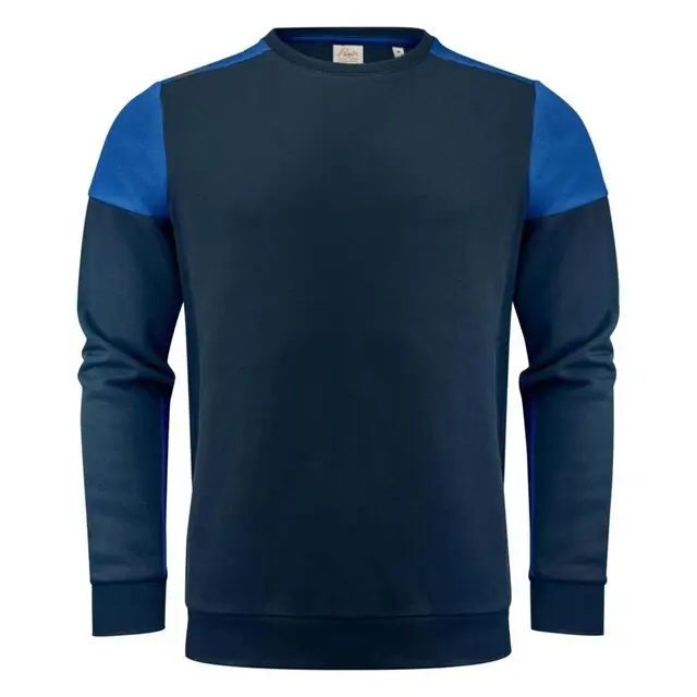 Koop Online Printer Prime Crewneck trui marine/kobalt - maat M