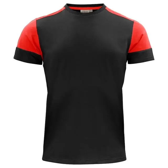 Printer Prime T-shirt zwart/rood - maat S Speciale Aanbieding