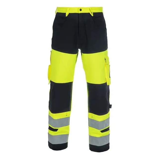 Hete Deal Hydrowear EN20471 Broek Trendy Hi-Vis Geel/Zwart - 52S