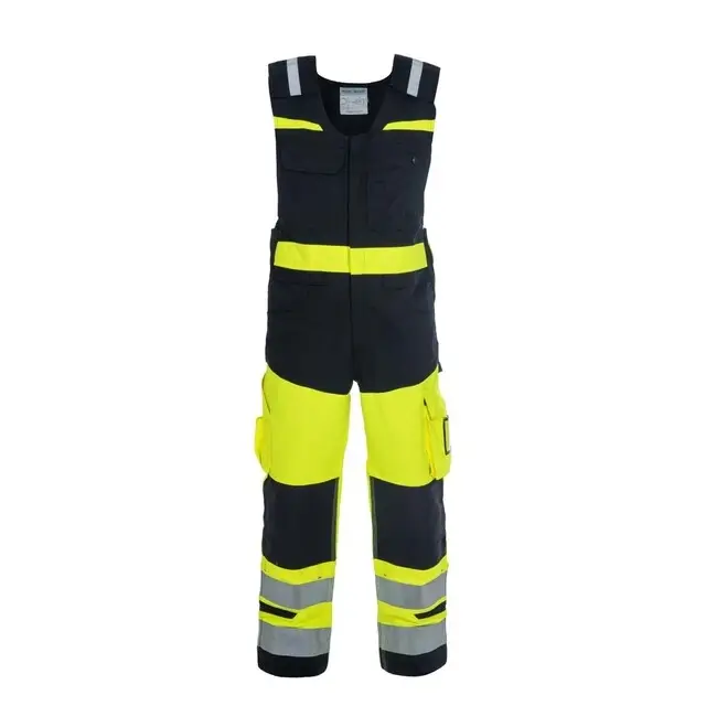 Hydrowear EN20471 Bodybroek Holland Trendy Hi-Vis Geel/Zwartt - 62 Beperkte Voorraad