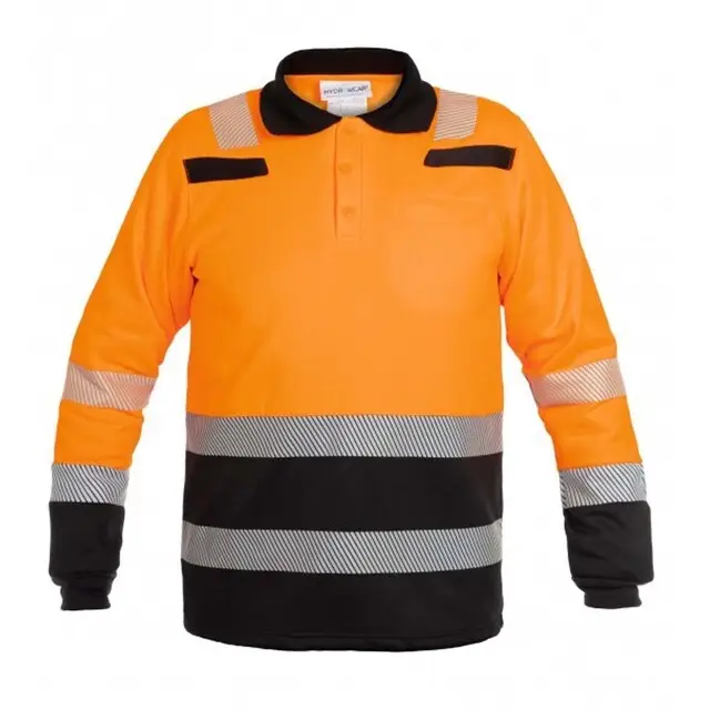 Hydrowear Sweater Tokio Trendy Hi-Vis Oranje/Zwart - XL Goedkoop