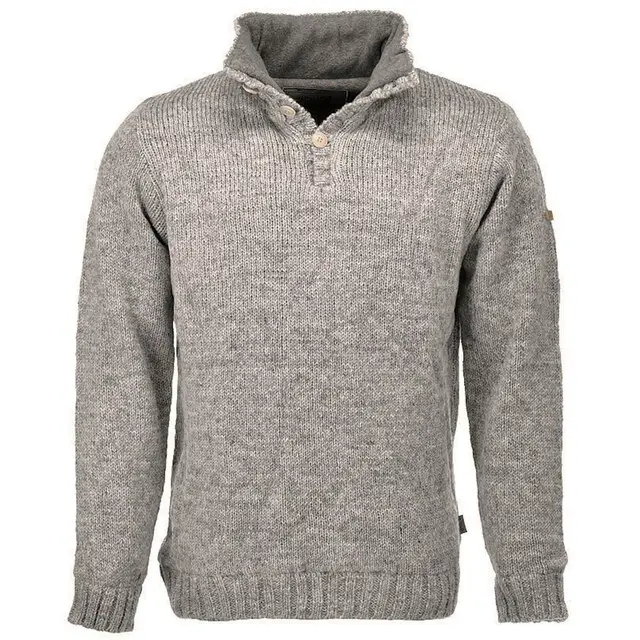 Pure Wool Trui MNL-1701 Ecru Maat L Topkwaliteit