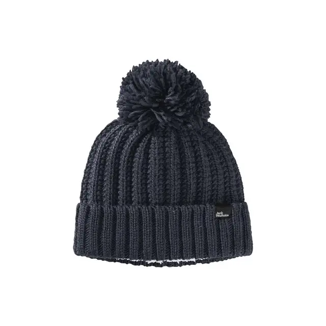 Jack Wolfskin HIGHLOFT KNIT BEANIE W night blue maat S Garantie Inbegrepen