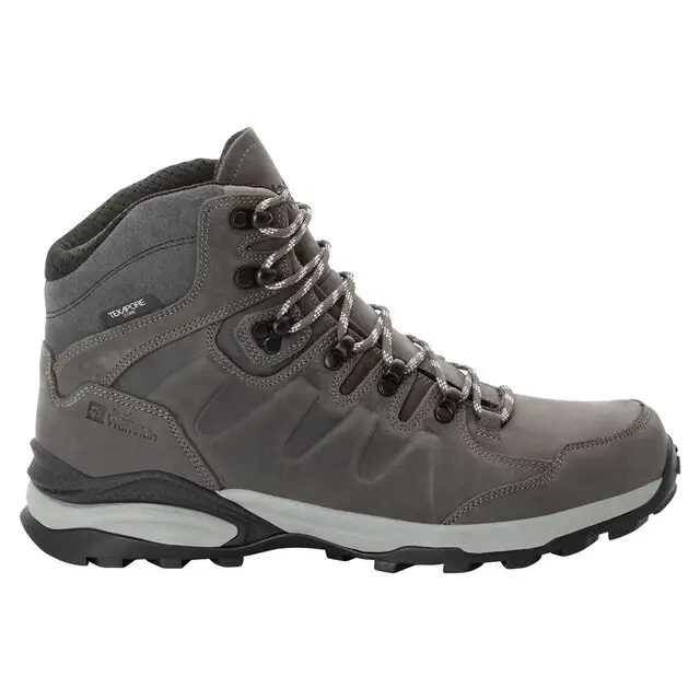 Jack Wolfskin Wandelschoen Refugio Prime Texapore Mid Slate Grey Man - Maat 44,5 Hete Deal