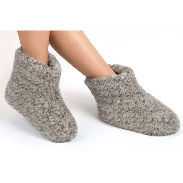 WoolWarmers Sloffen Dolly Grijs - maat 47 Op = Op