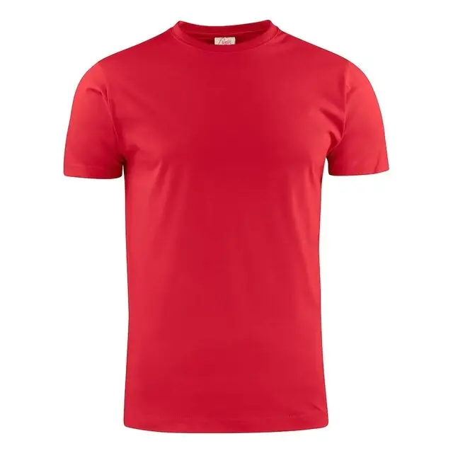 Printer Heavy T-shirt RSX Rood - Maat 5XL In De Mode