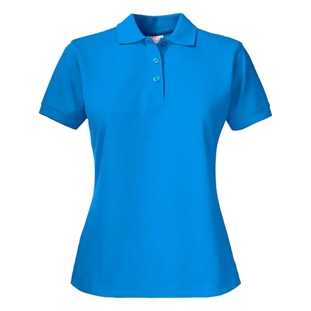 Ambachtelijk Printer Surf Pro Polo Pique Dames Blauw - Maat XXL