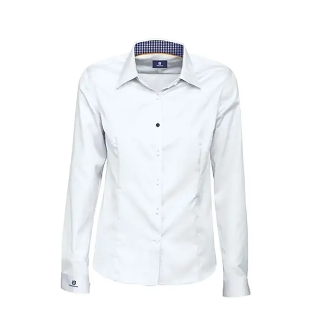 Gratis Retour Husqvarna Zakelijke Blouse Exclusive Wit - maat XS