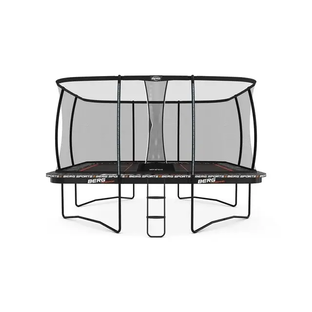 Geld-Terug-Garantie BERG Sports Ultim Pro Bouncer Regular Trampoline 500 x 500 - Met Veiligheidsnet XL