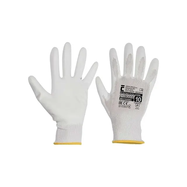 CERVA Handschoenen FF Bunting Light HS-04-003 Wit 10 Actieprijs