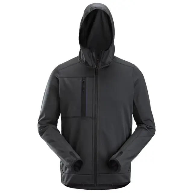 Alleen Vandaag Snickers Allroundworkfleece Hoodie 8058 Staal Grijs (5800) Maat XXXL