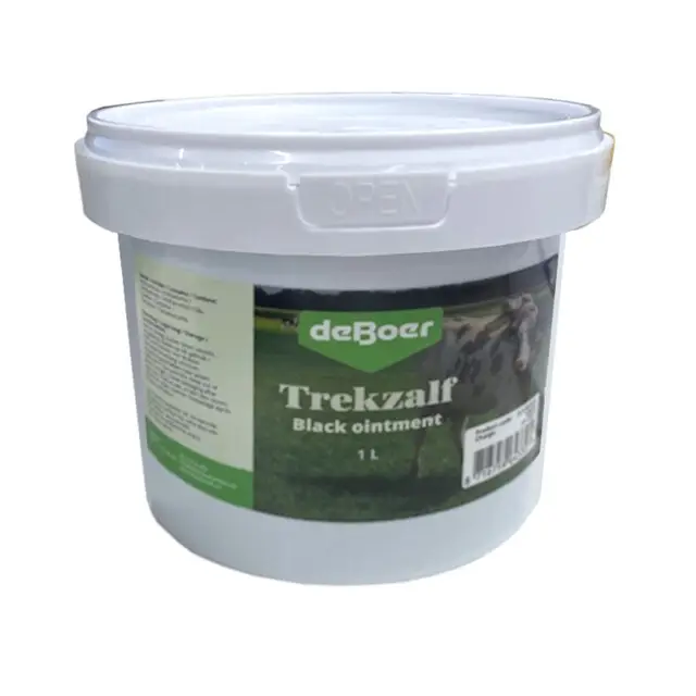 Groothandel De Boer Trekzalf Zwarte Zalf - 1 Liter