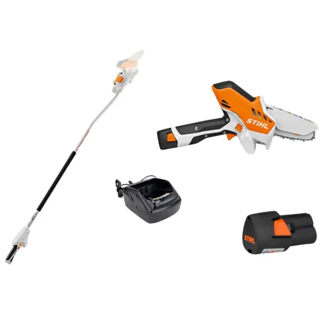 Koopje Stihl GTA 26 Accu Snoeizaag + Verlengstuk - Met Accu en Lader