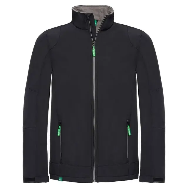 Koop Vandaag De Boer AllroundWork Softshell Zwart - maat 5XL