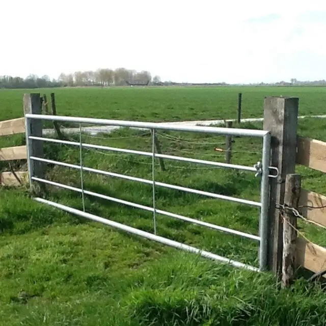Gegalvaniseerd Landhek (5-Stangs) - 450 x 110 Cm Betrouwbaar