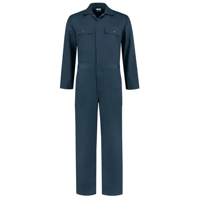 De Boer Polyester/Katoen Overall Marine Maat 54 Trendy
