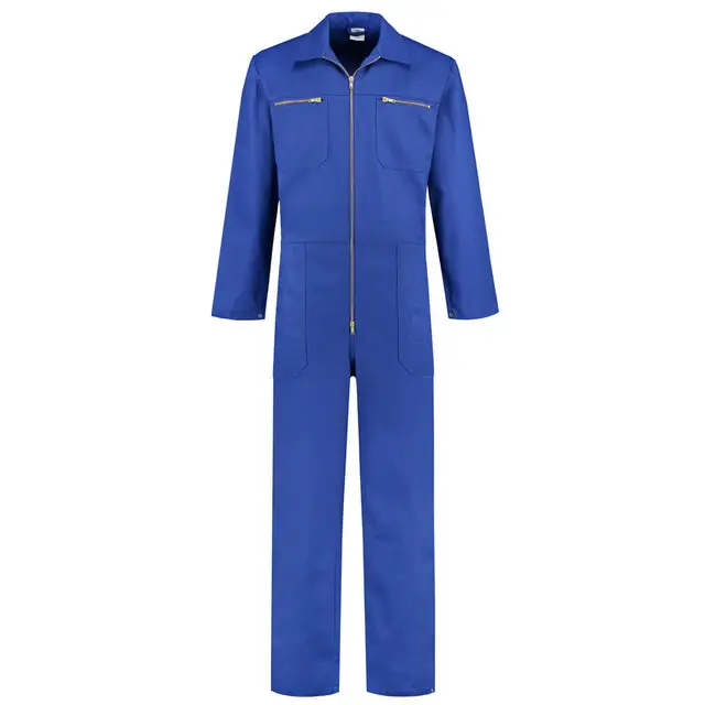 De Boer Katoen Rally Overall Korenblauw Maat 44 Premium