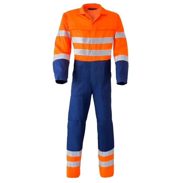 Bestel Nu HAVEP Hi-Vis Overall 2415 Marine/Oranje Maat 60