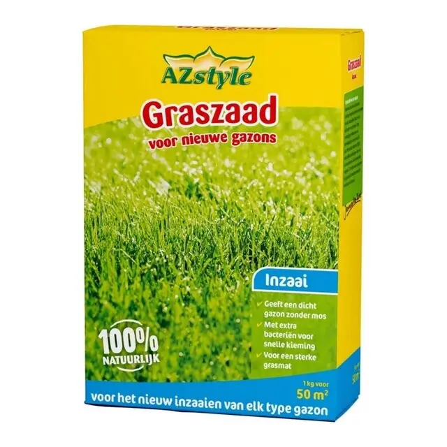 Azstyle Graszaad Inzaaien - 250 Gram Exclusief