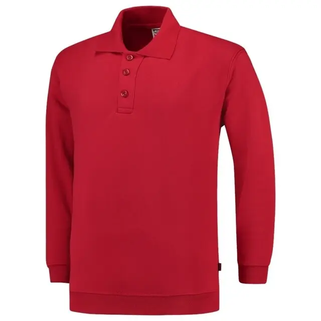 Finale Uitverkoop Tricorp Polosweater Boord Red 301005 XXL