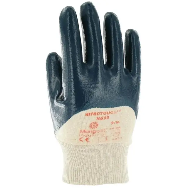 Premium Ansell Handschoen Nitrotough Blauw, Maat 10