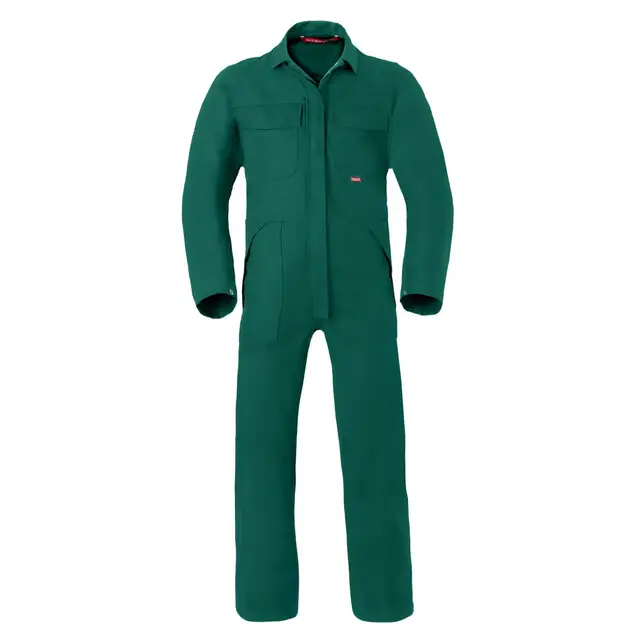 Korting Havep 4safety Katoen/Polyester Beschermende Overall 2559 Flessengroen Maat 48