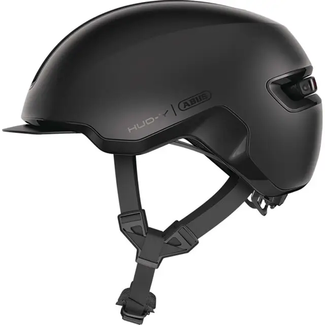 Direct Beschikbaar Abus Fietshelm Hud-Y Velvet Black - maat S