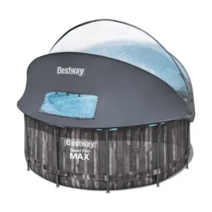Bestway Steel Pro MAX 3,66 m x 1,22 m Zwembad Set met Luifel Gratis Retour