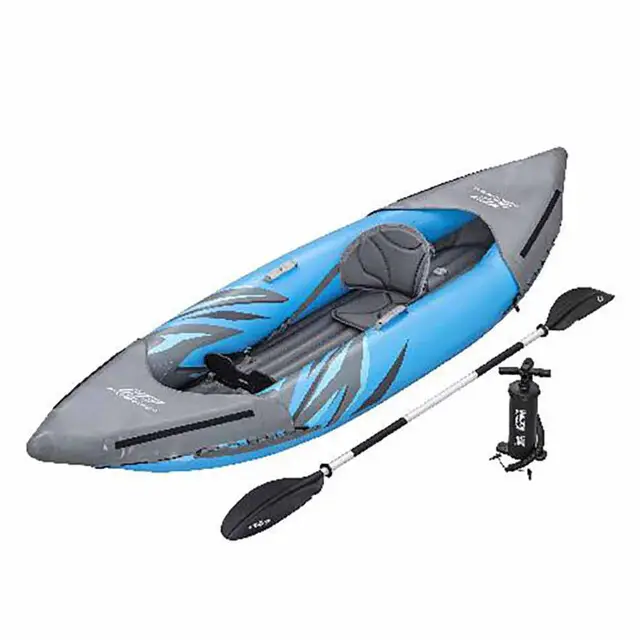 Bestway Opblaasbare Kajak Hydro-Force Surge Elite X1 - Eenpersoons Premium