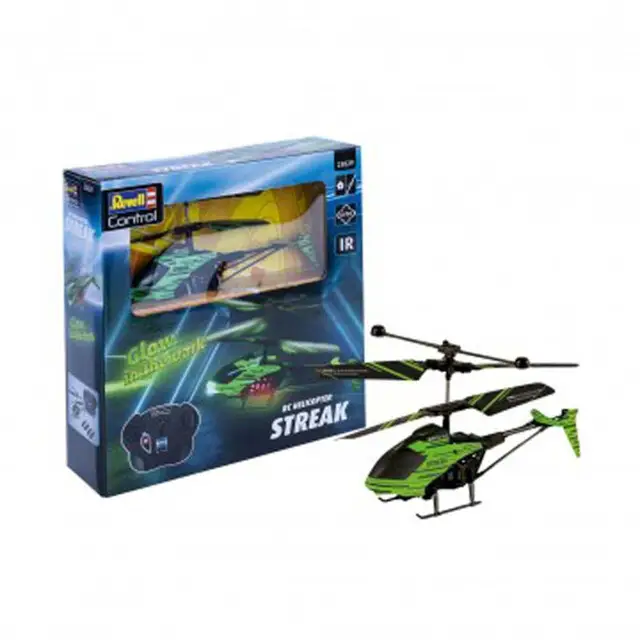 Lage Prijs Revell RC Helicopter Streak Glow in the dark