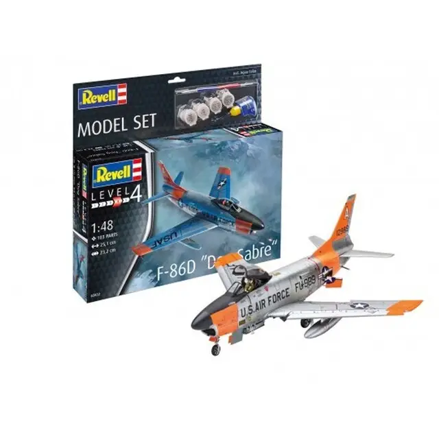 Geld-Terug-Garantie Revell Model Set F-86D Dog Sabre