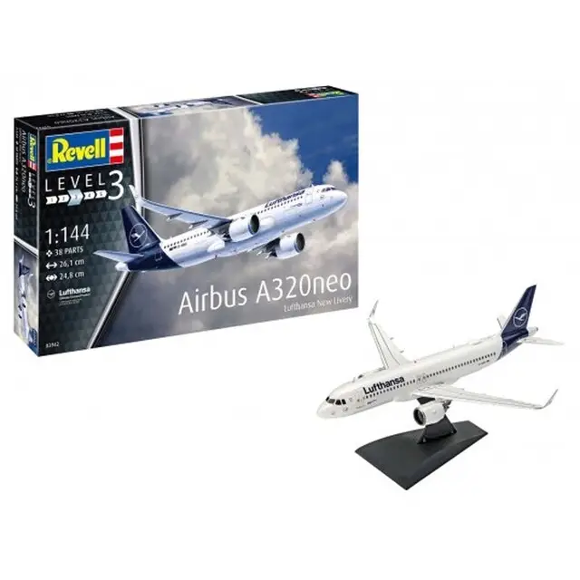 Bestseller Revell Model Set Airbus A320neo Lufthansa New Livery
