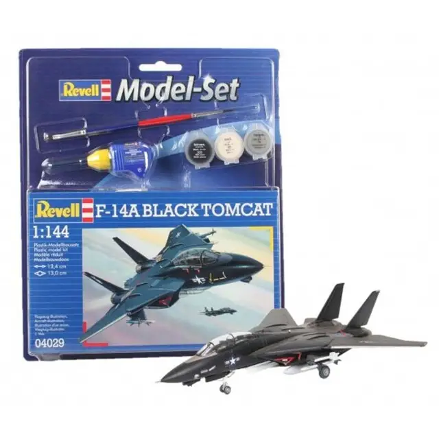 Revell Model Set F-14A Black Tomcat Plaats Bestelling