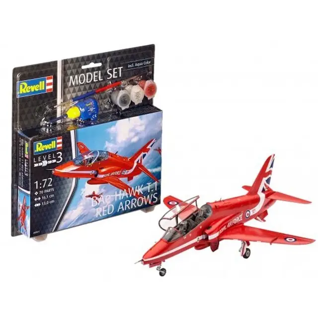 Exclusief Revell Model Set BAe Hawk T.1 Red Arrows