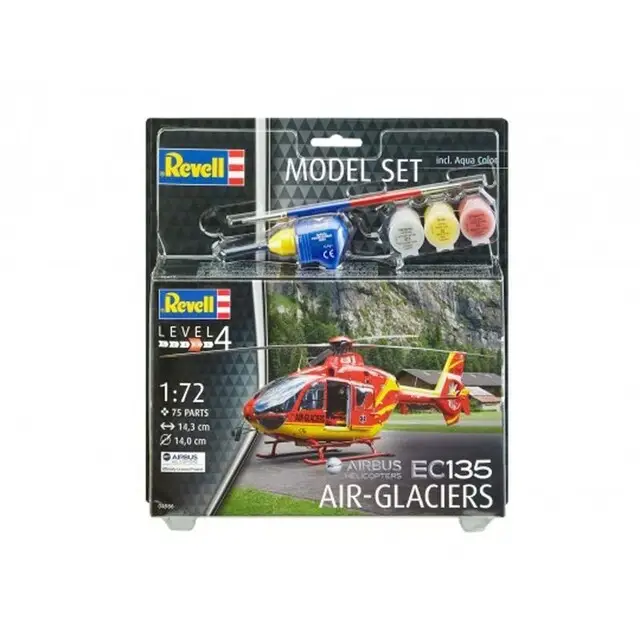 Revell Model Set EC135 AIR-GLACIERS Fabrieksprijs